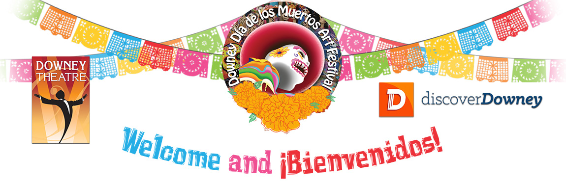 Downey Dia de los Muertos Art Festival Logo